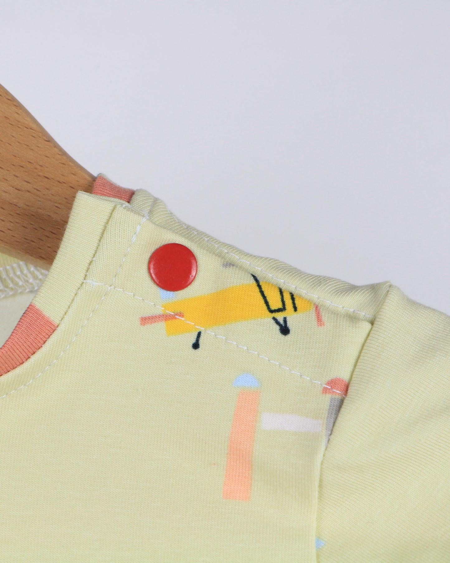 Set mini salopette e T-shirt - Si vola!