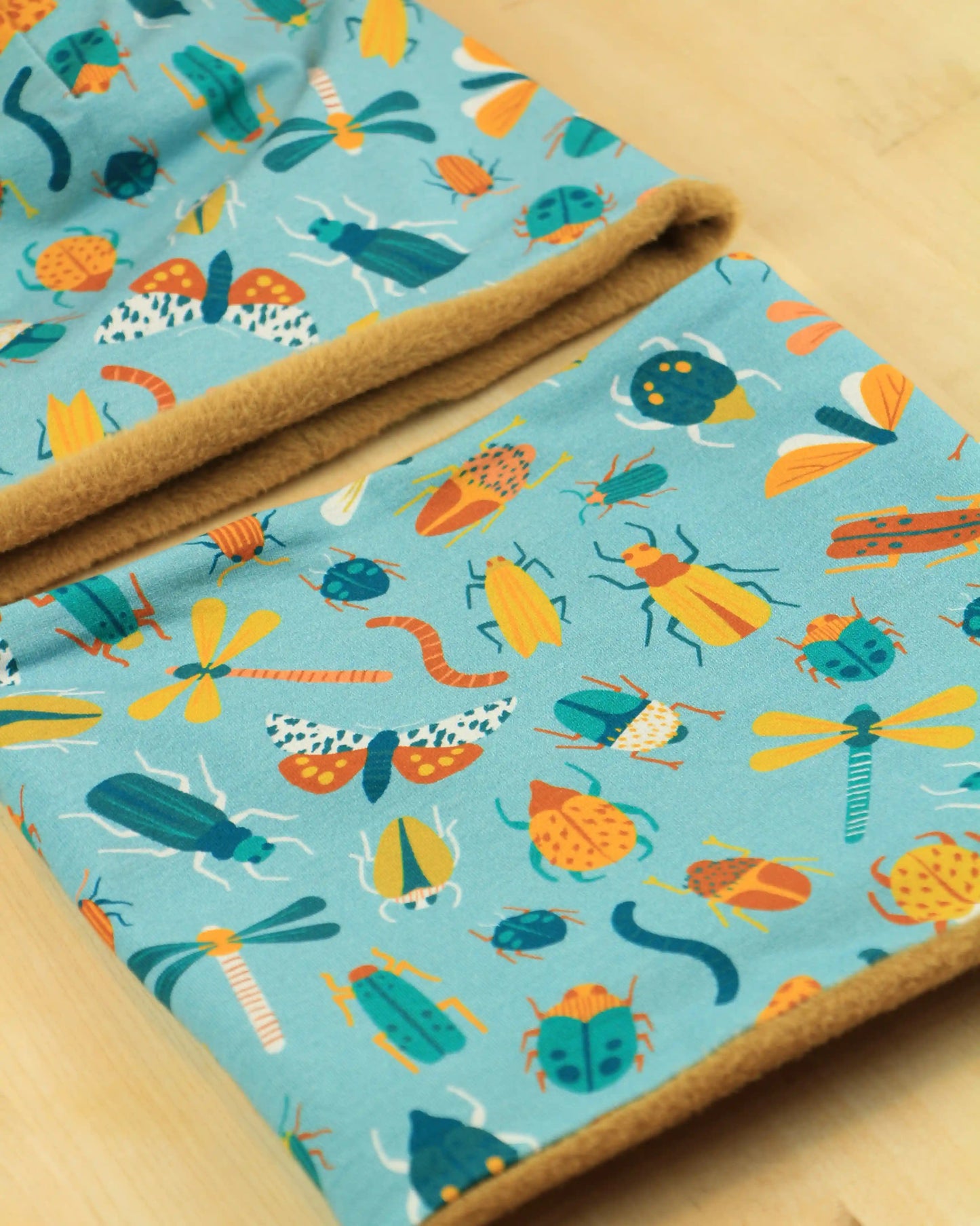 Set cuffia e scaldacollo Autunno e Inverno - Amici insetti