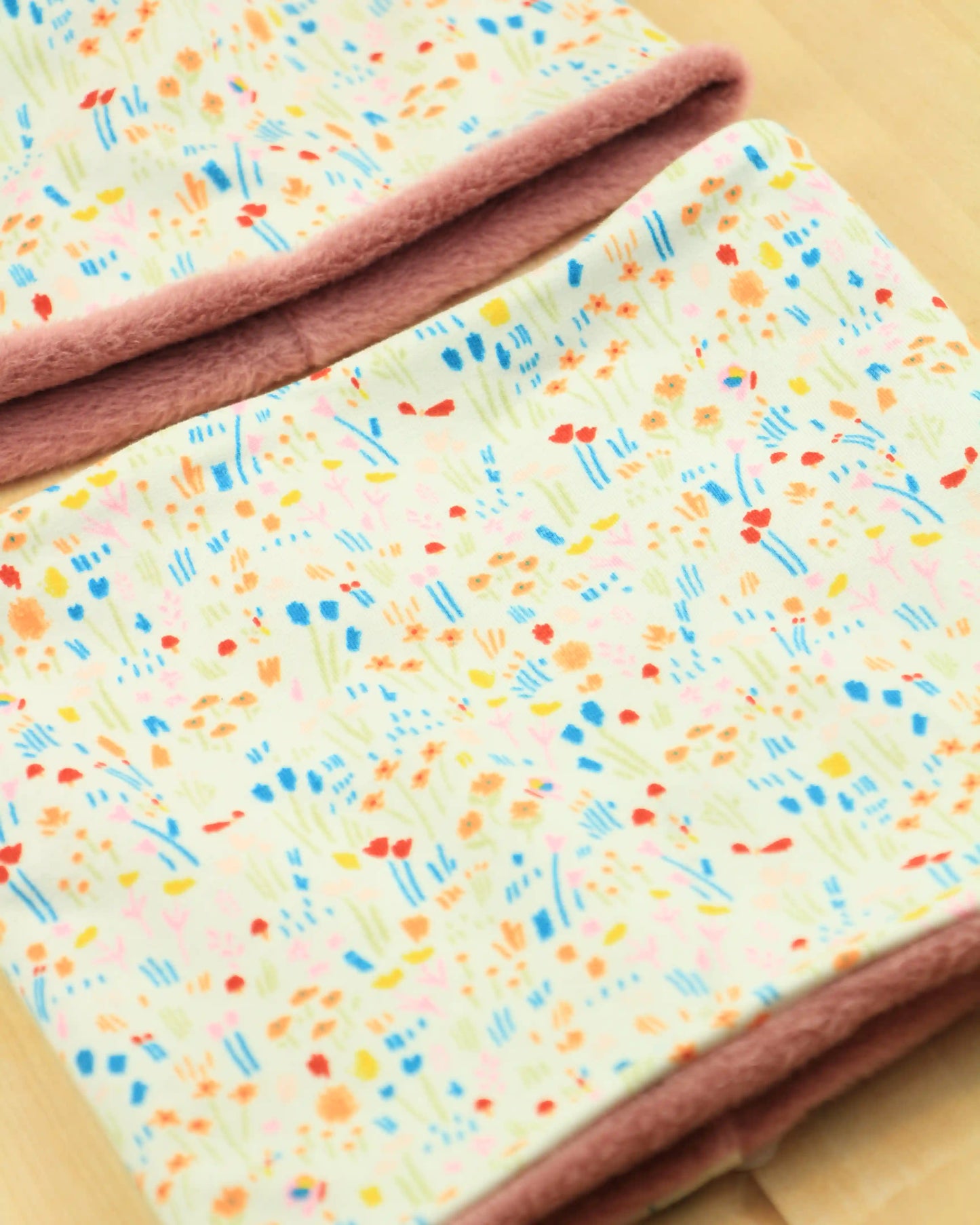 Set cuffia e scaldacollo Autunno e Inverno - Campo di fiori