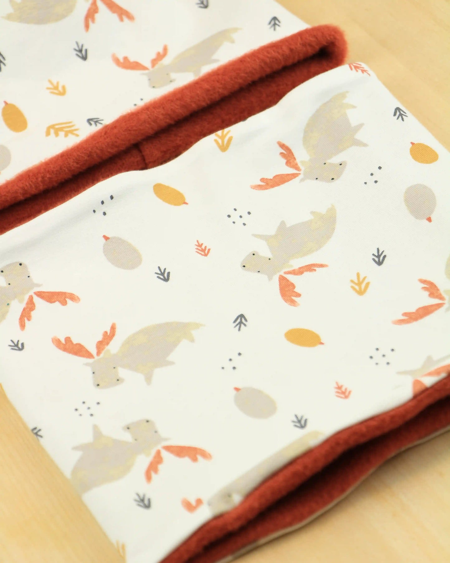 Set cuffia e scaldacollo Autunno e Inverno - Renne felici