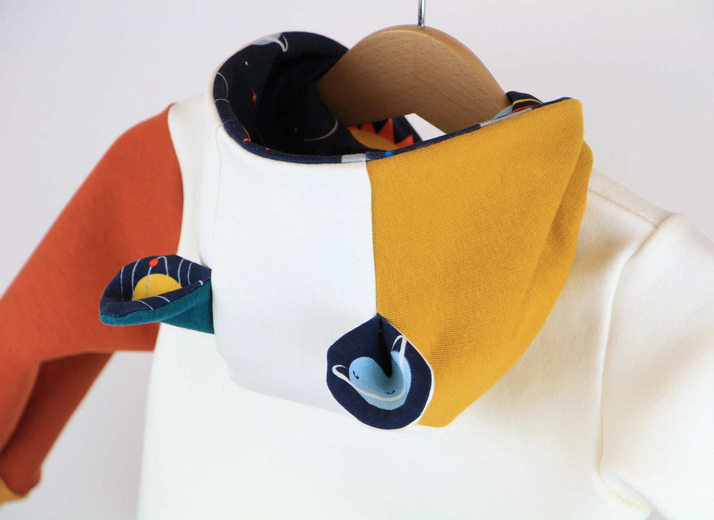 Felpa orecchie - Viaggio nello spazio