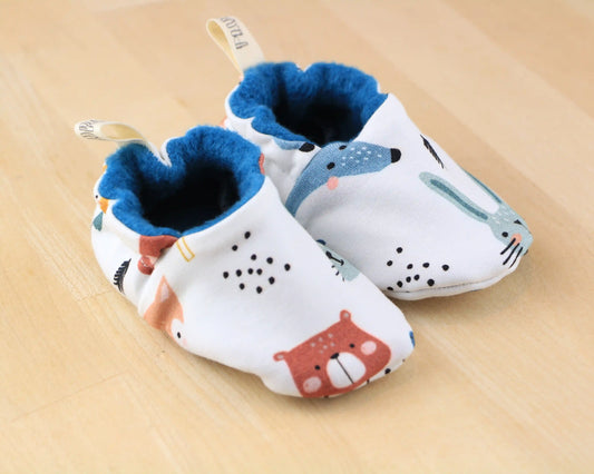 Babbucce - Folla di animali