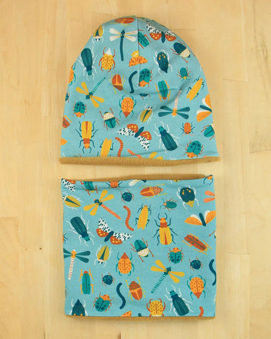Set cuffia e scaldacollo Autunno e Inverno - Amici insetti