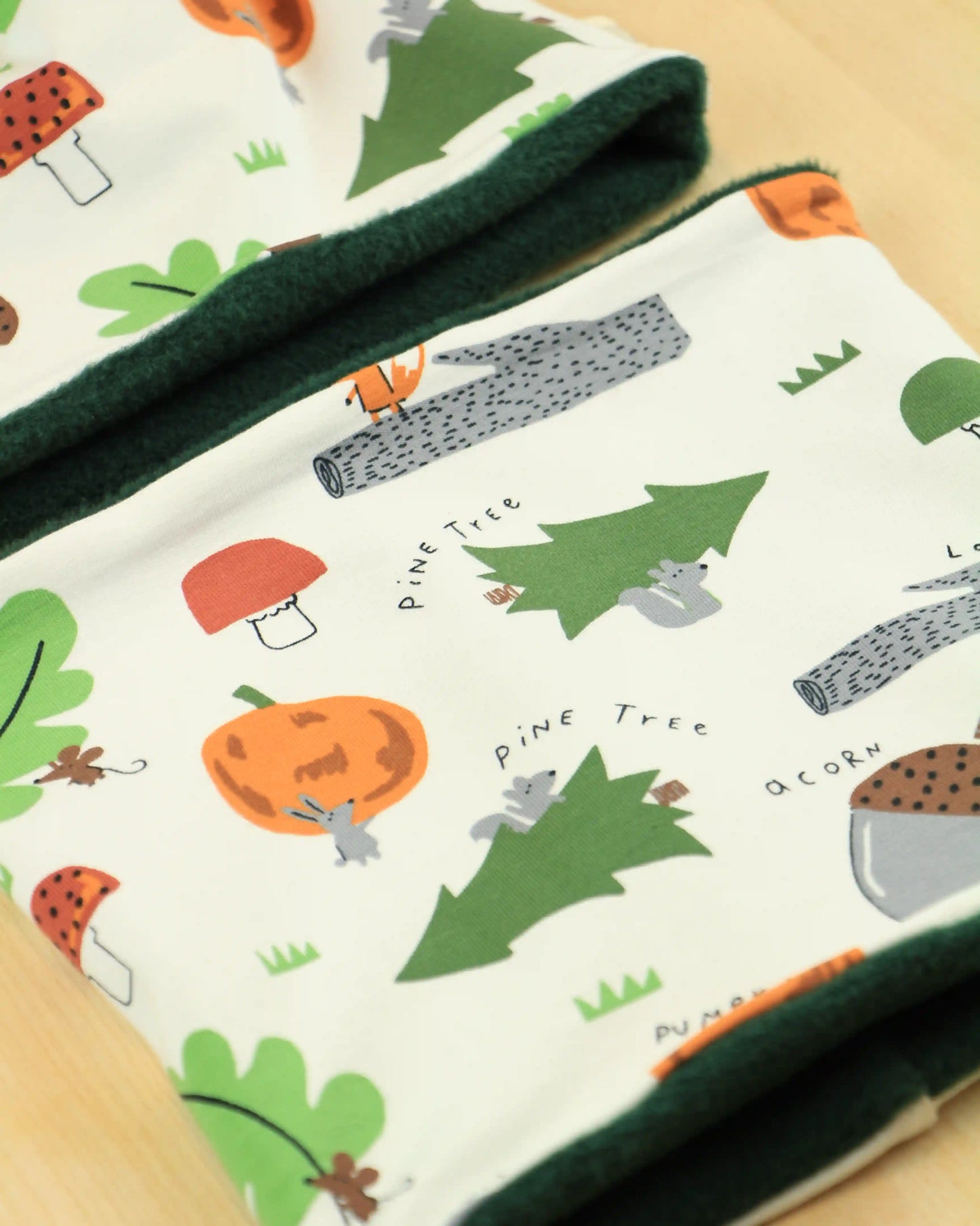 Set cuffia e scaldacollo Autunno e Inverno - Nel bosco