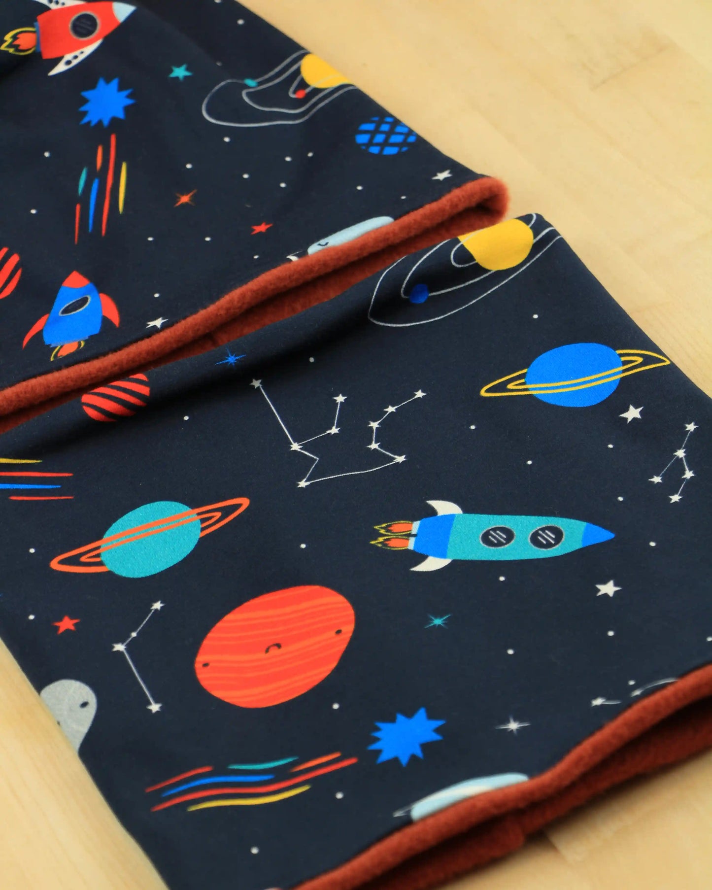 Set cuffia e scaldacollo Autunno e Inverno - Viaggio nell'Universo