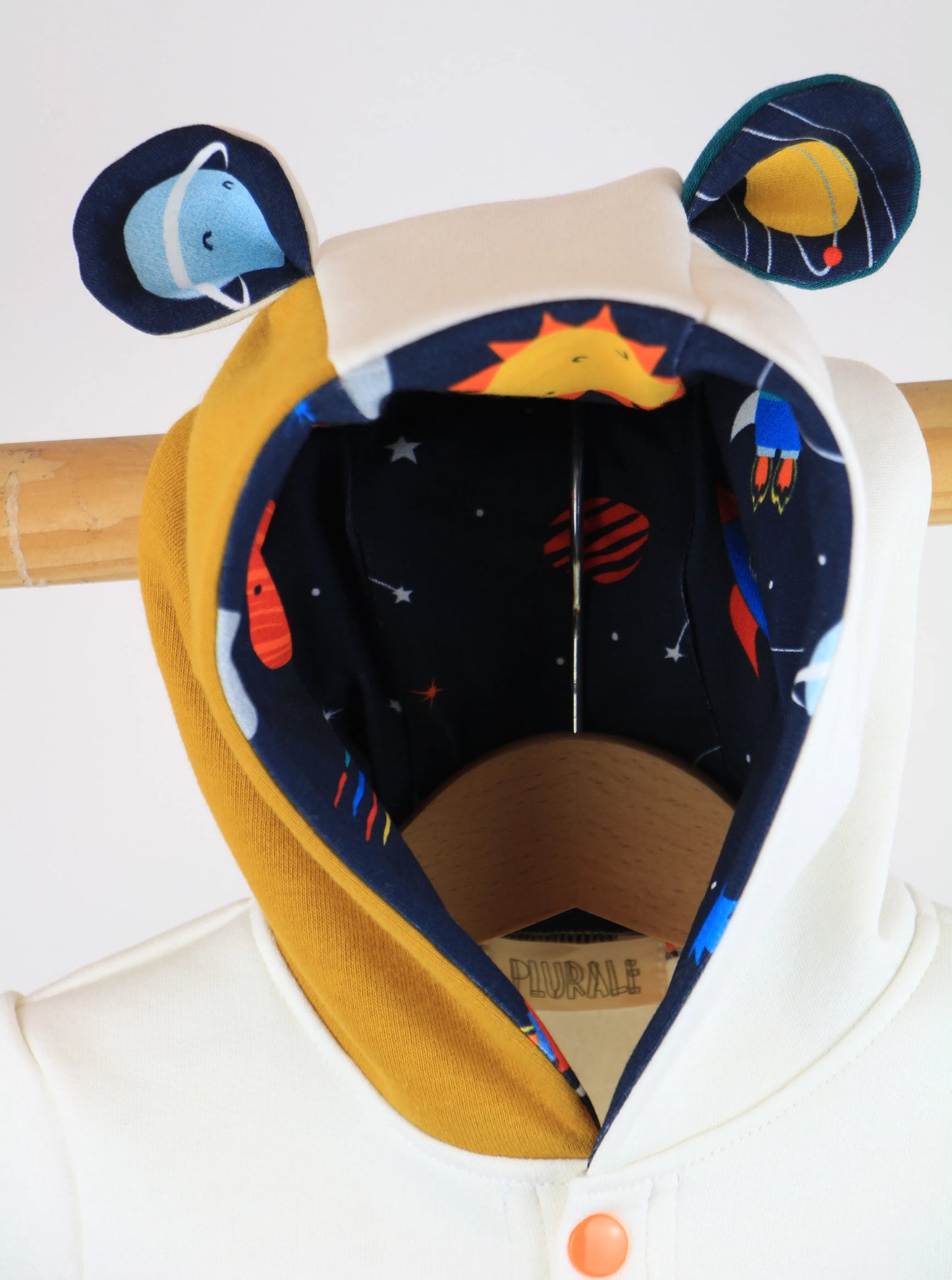 Felpa orecchie - Viaggio nello spazio