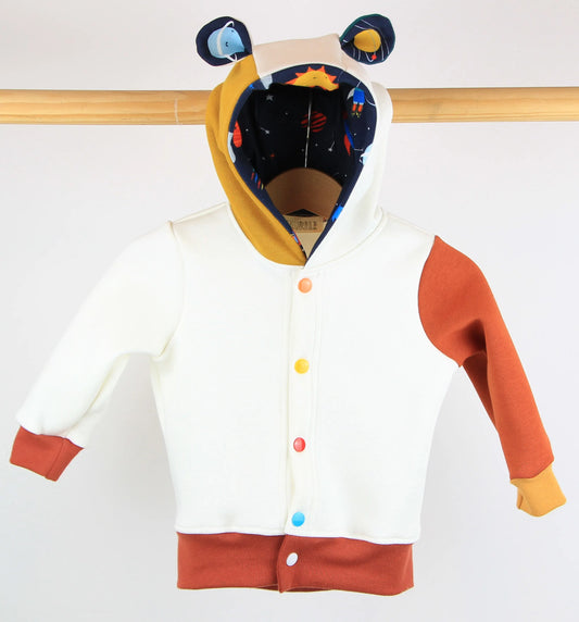 Felpa orecchie - Viaggio nello spazio