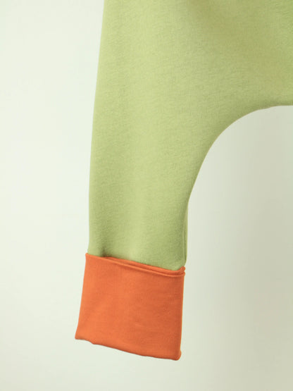 Panta Harlem - Pistacchio e mattone