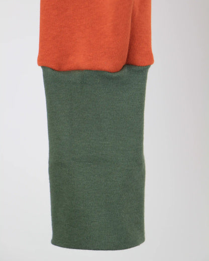 Panta Harlem - Terracotta e pistacchio