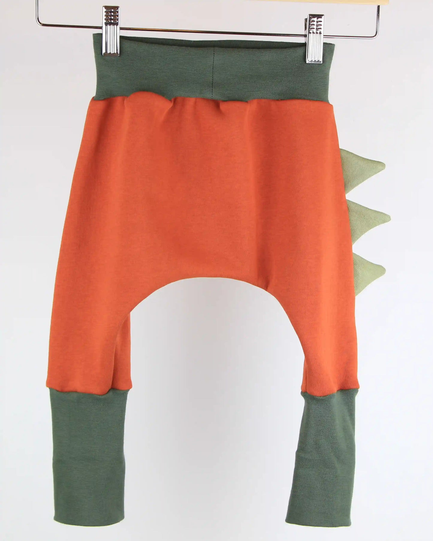 Panta Harlem - Terracotta e pistacchio