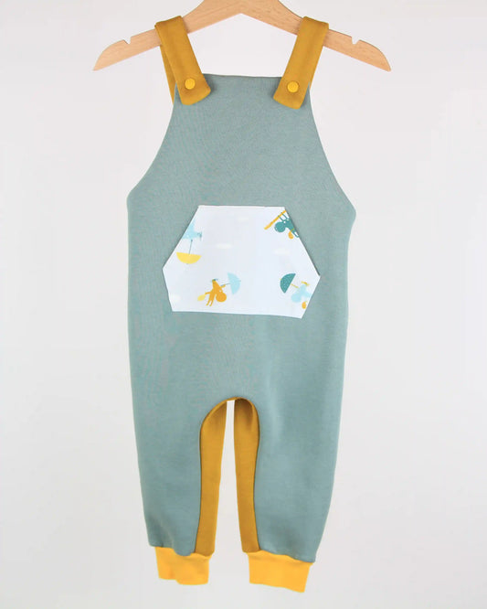 Salopette felpata - Amici topini