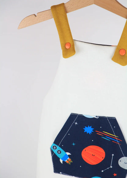 Salopette felpata - Into the universe