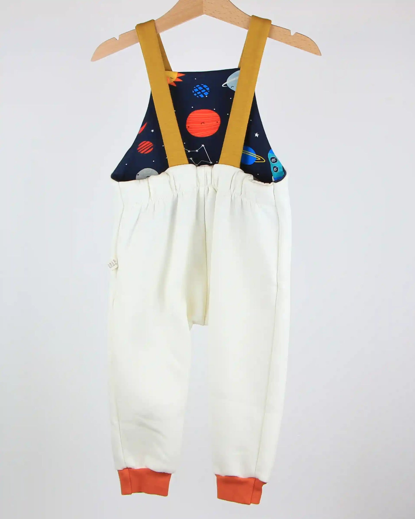 Salopette felpata - Into the universe