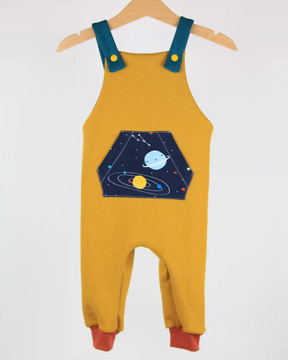 Salopette felpata - Viaggio nello spazio