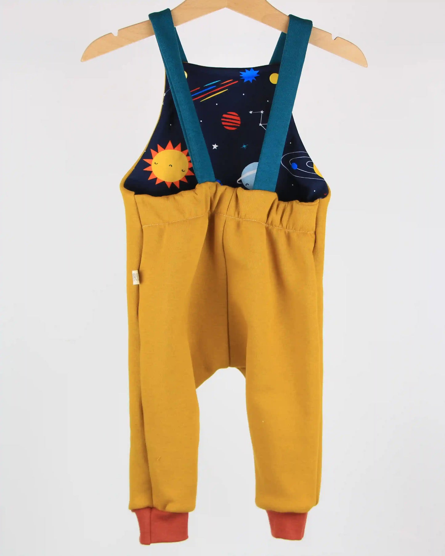 Salopette felpata - Viaggio nello spazio