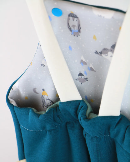 Salopette felpata - W la neve!