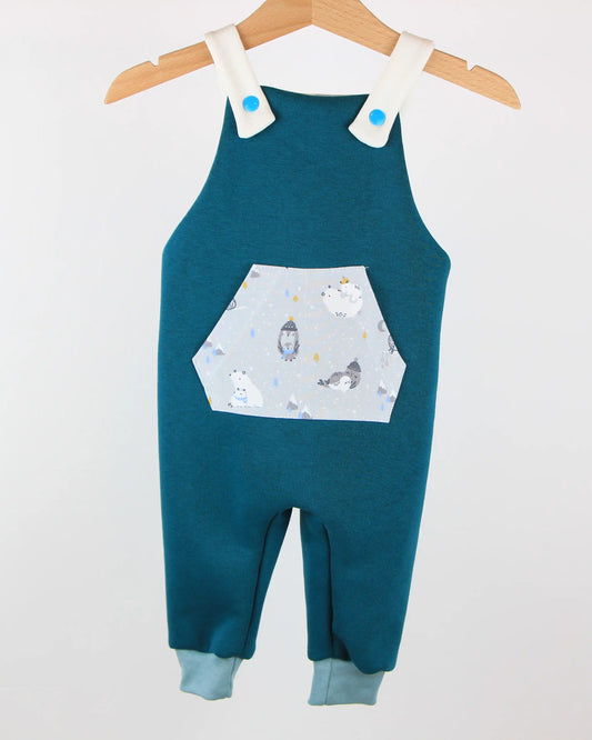 Salopette felpata - W la neve!