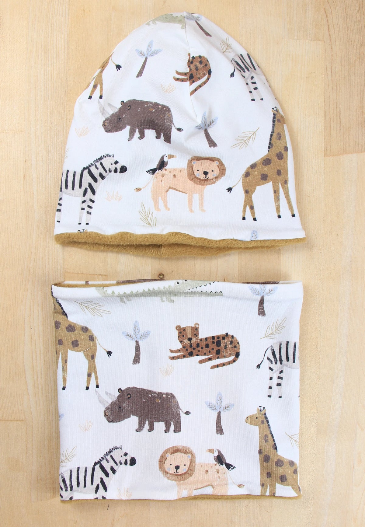 Set cuffia e scaldacollo Autunno e Inverno - Savana
